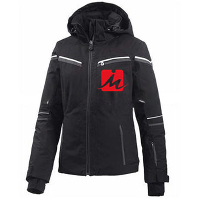 Outerwear ΣΚΙ των αδιάβροχων Softshell πολυουρεθάνιου πολυεστέρα γυναικών σακακιών υπαίθριος αθλητισμός