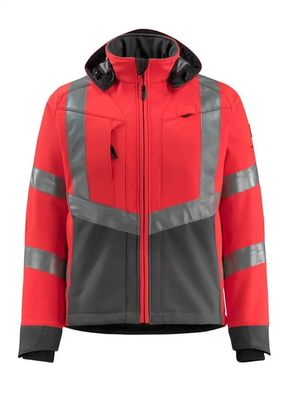 Ατόμων softshell σακακιών φθορισμού χρωμάτων αντανακλαστικά χρωμάτων αδιάβροχα σακάκια softshell σακακιών workwear