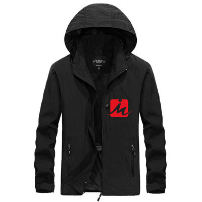 Περιστασιακό παλτό σακακιών Windbreaker των στρατιωτικών με κουκούλα αδιάβροχων ατόμων WindBreaker