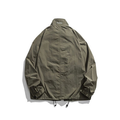 Με κουκούλα αδιάβροχο Windbreaker σακακιών άνοιξης σακάκι Windbreaker φθινοπώρου υπαίθριο ελαφρύ