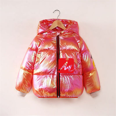 Windproof ελαφρύς κάτω χειμώνας παιδιών παλτών λέιζερ σακακιών κάτω από το σακάκι για τα παιδιά
