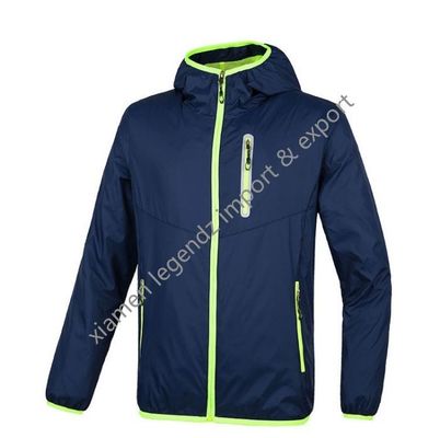 Κλασικό Windbreaker σακακιών cOem Windproof ελαφρύ σακάκι Packable