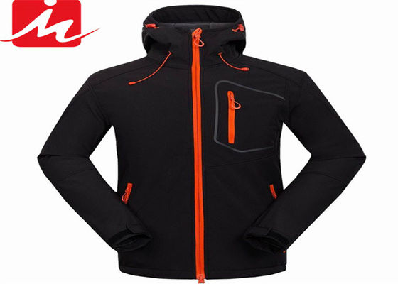 Σακάκι Spandex πολυεστέρα των απωθητικών αδιάβροχων Softshell νερού ατόμων σακακιών υπαίθριων χειμερινών