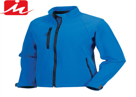 Σακάκι Softshell πολυεστέρα Spandex των αναπνεύσιμων νερού απωθητικών ατόμων χειμερινών σακακιών