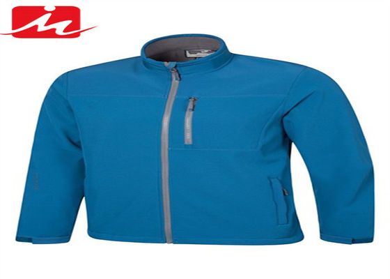 Σακάκι Softshell πολυεστέρα Spandex των αναπνεύσιμων νερού απωθητικών ατόμων χειμερινών σακακιών