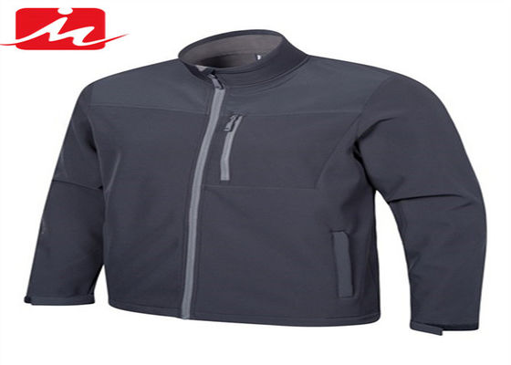 Σακάκι Softshell πολυεστέρα Spandex των αναπνεύσιμων νερού απωθητικών ατόμων χειμερινών σακακιών