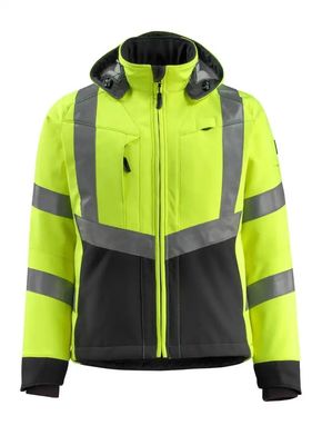 Ατόμων softshell σακακιών φθορισμού χρωμάτων αντανακλαστικά χρωμάτων αδιάβροχα σακάκια softshell σακακιών workwear