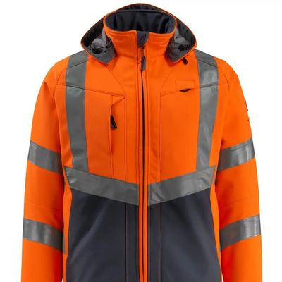 Ατόμων softshell σακακιών φθορισμού χρωμάτων αντανακλαστικά χρωμάτων αδιάβροχα σακάκια softshell σακακιών workwear