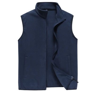 Ανδρικό ανεμοθραύστη αναπνεύσιμο Rpet Polar Fleece Αθλητικό γιλέκο Fleece εξωτερικού χώρου